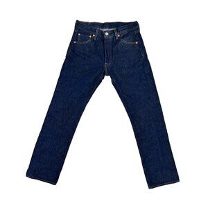 NEW Levi’s 501 Originals Shrink To Fit Dark Wash Denim Jeans Button-Fly 30x30